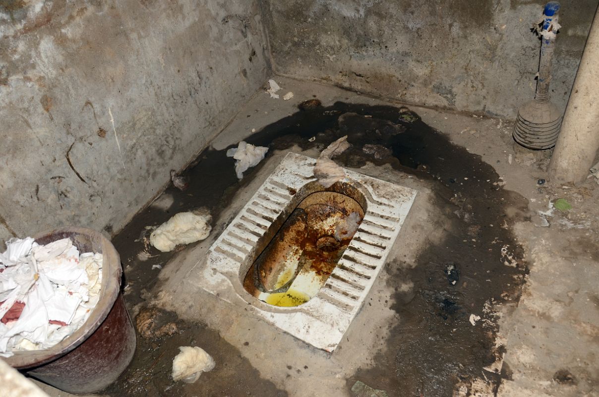 09 Dirty Toilet At Lunch Stop In Yarkand On The Way From Kashgar To Karghilik Yecheng